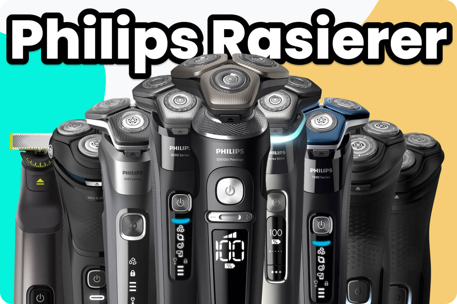 Philips Rasierer Test im Vergleich